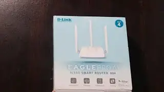 D-Link Eagle PRO AI N300 smart router | R04 Single Band Router | Router Unboxing and Review |