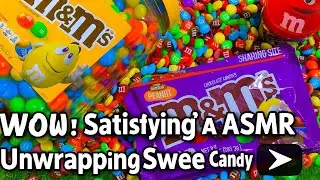 Yellow Peanut M&M’s Candy Explosion! 🌈 No Talking Satisfying Video