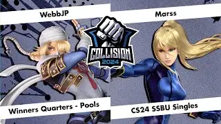 Collision 2024 - WebbJP (Sheik) VS Marss (Zero Suit Samus) - Ultimate Top 32 - Winners Quarter-Final