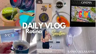 ✨Cinema, faxina, chimas, frio chegou ~ daily vlog🥶