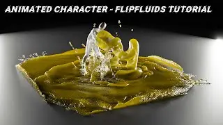 Animated character - FlipFluids Tutorial - Blender 3.0