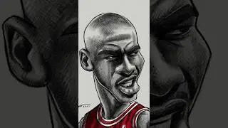 Caricatura do Michael Jordan