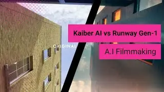 Kaiber AI vs Runway Gen-1 for AI Filmmaking | AI Film Tests