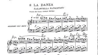 Rossini: La Danza - Tarantella Napoletana on accordion