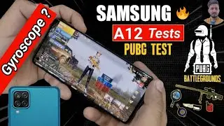 Samsung Galaxy A12 Pubg Test 😱 | Gaming Review 🔥 | Gyroscope Available ?