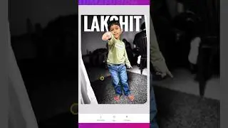 Adding text behind portrait in Snapseed