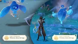 Logro Doble: Ninianne, dama del lago || Vivianne, dama del lago - Genshin Impact