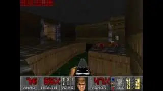 Doom E1M9 - Military Base - UV 100%