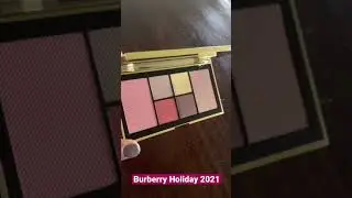 NEW Burberry Holiday Iconic Eye & Face Palette | Kisses Pearl Lip Color