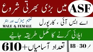 Airports Security Force ASF Jobs 2020 21 scale 01 to 05 test – ASF