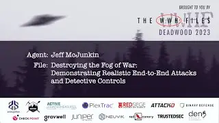 Destroying Fog of War: Realistic End-to-End Attacks and Detective Controls | Jeff McJunkin WWHF 2023