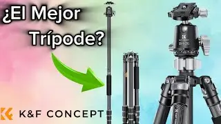 El Mejor Tripode que he Tenido 🔥 k&F CONCEPT ( Trípode de Carbono) #kfconcept  #kfconcepttripod