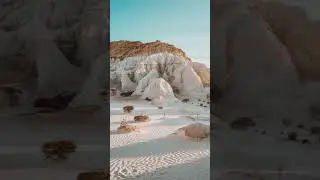 El Desierto Blanco de Cristal de Egipto ✨ #shortsvideo #descubretunaturaleza