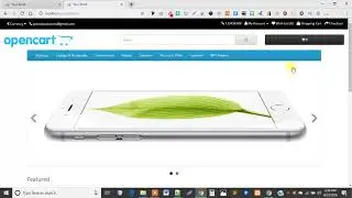 Opencart Theme Development Tutorials(English) - Header Customization Part 4