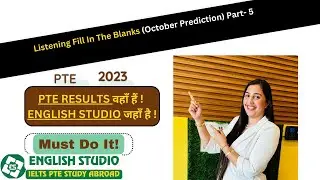 Listening Fill In The Blanks (October Prediction) Part- 5