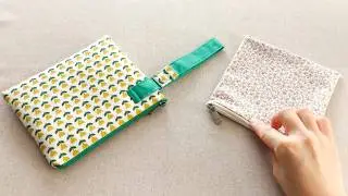 Simple Pouch👝✨ | DIY | Quick Easy Sewing