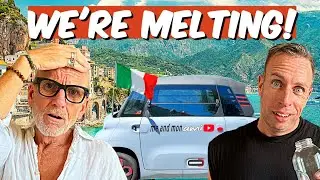 BATTERY FAIL On Hottest Day Of Year! ITALIAN Road Trip Disaster In Citroen Ami.🪫🚙🇮🇹