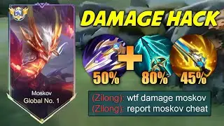 TOP 1 GLOBAL MOSKOV BEST HIGH DAMAGE HACK BUILD FOR 2026!! (MUST TRY) MOSKOV BEST BUILD 2026