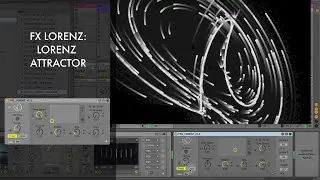 Zwobot Video for Ableton Live - FX LORENZ - Lorenz Attractor Video Effect