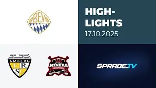 17.10.2025 - Highlights - ERSC Amberg vs. Peißenberg Miners