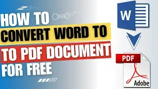How to convert Word to PDF [Easy Method]