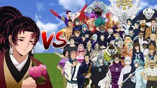 Yoriichi Tsugikuni vs Every Jujutsu Kaisen Character