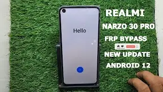 realme narzo 30 pro 5g frp bypass android 12