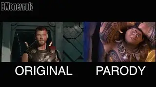 Disney's THOR: RAGNAROK Side-By-Side w/ Original Trailer