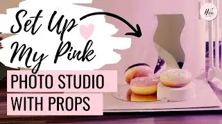 SETTING UP MY PINK PHOTO STUDIO (HAUL)