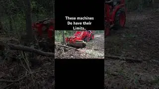 it was just too much for the loader to handle..#kubota #tractor #grapple #outdoors