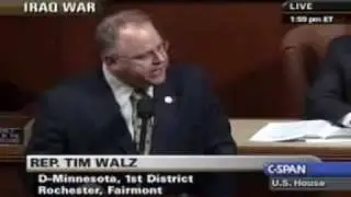 Tim Walz Hyper-partisan Speech.
