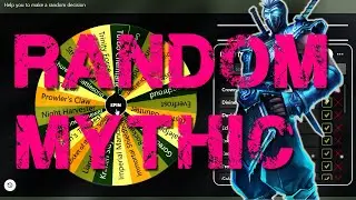 I USE A TOTALLY RANDOM MYTHIC