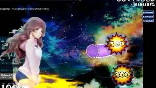 [Osu!] Vidro Moyou (TV Size) [Pokie's Hard] 255 Combo! - Double SS!!