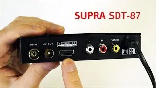 DVB-T/T2 приставка SUPRA SDT-87