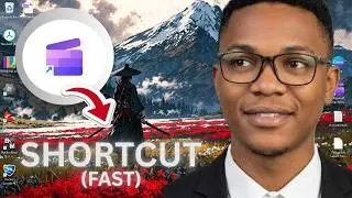 How to make a Shortcut for ANY APP ,Windows 11,  (Fastest Method)