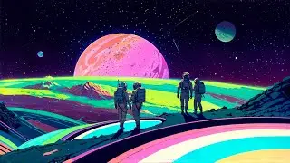 B A D L A N D S  𝗩𝗼𝗹. 𝟮 - A Synthwave Mix for Cosmic Nomads
