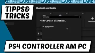 PS4 Controller mit dem PC verbinden🎮 | Tutorial