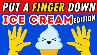 Put A Finger Down If Picky Ice Cream Eater Edition🍨| Put A Finger Down Quiz TikTok @Pointandprove