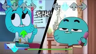 Gumball in Friday Night Funkin'