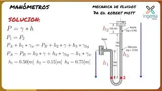 Diferencia de Presión Manómetro Ejercicio Resuelto