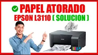 Paper jam in EPSON L3110 printer - Solution