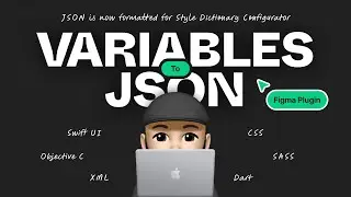 Variables to JSON- Free Figma Plugin generate formatted code with Style Dictionary Configurator