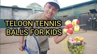Tellon Tennis Balls for Kids #teloontennisballs #tennis #tennislessonforkids