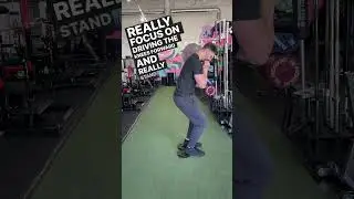 Heel elevated Goblet squat 3/1/0/1 tempo with voiceover