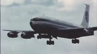 Pan Am Boeing 707 Lands at Brazilian Airport, 1960 | Boeing Classics