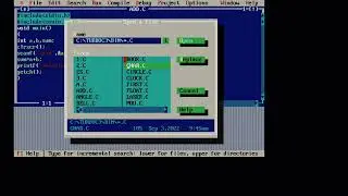 Shortcut key of C Language 