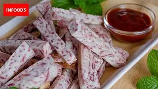 Arrowroot Fries Recipe | How to Make Arrowroot Fries | Infoods