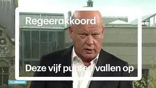 De vijf opvallendste punten van het regeerakkoord