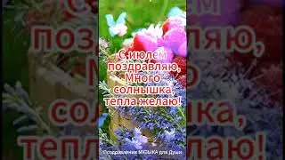 Привет, Июль! Счастливого лета! Hello, July!... #доброеутро  #добрыйдень #shorts