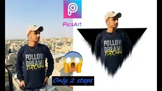PicsArt Triangle  Pop Out  Effect |  Tutorial